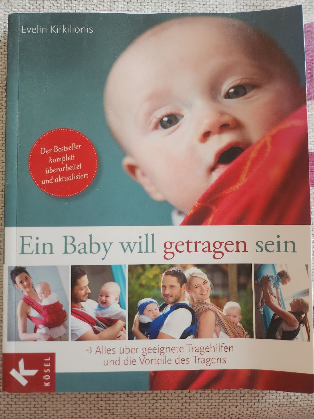 Hoppediz Bauch- & Rückentragen: 2 Babytragetücher mit Buch – Gebraucht aus Forch von ang_bhq6 4