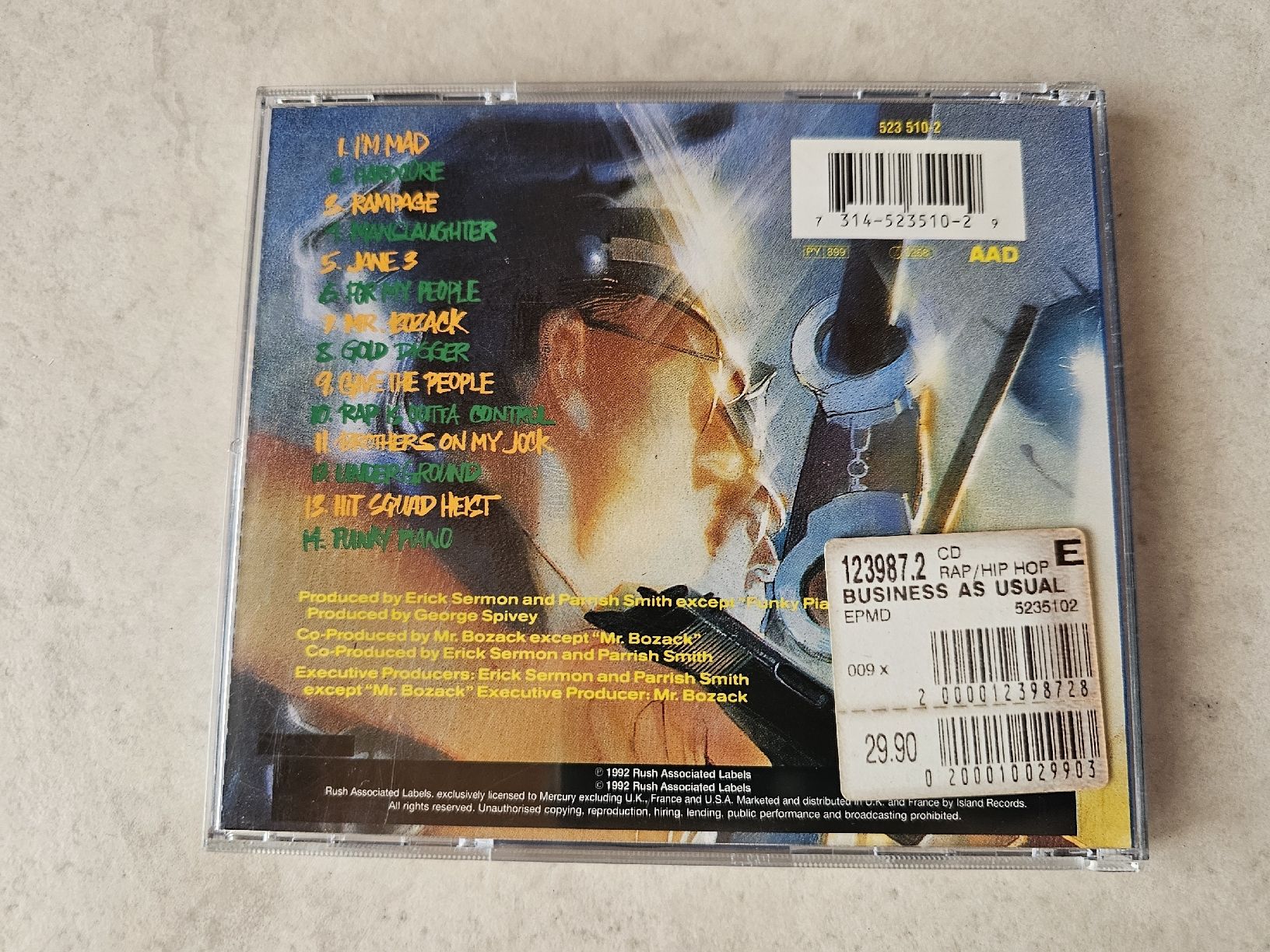 CD: EPMD  -  Business As Usual – Usato da Schneisingen venduto da backstore24 1