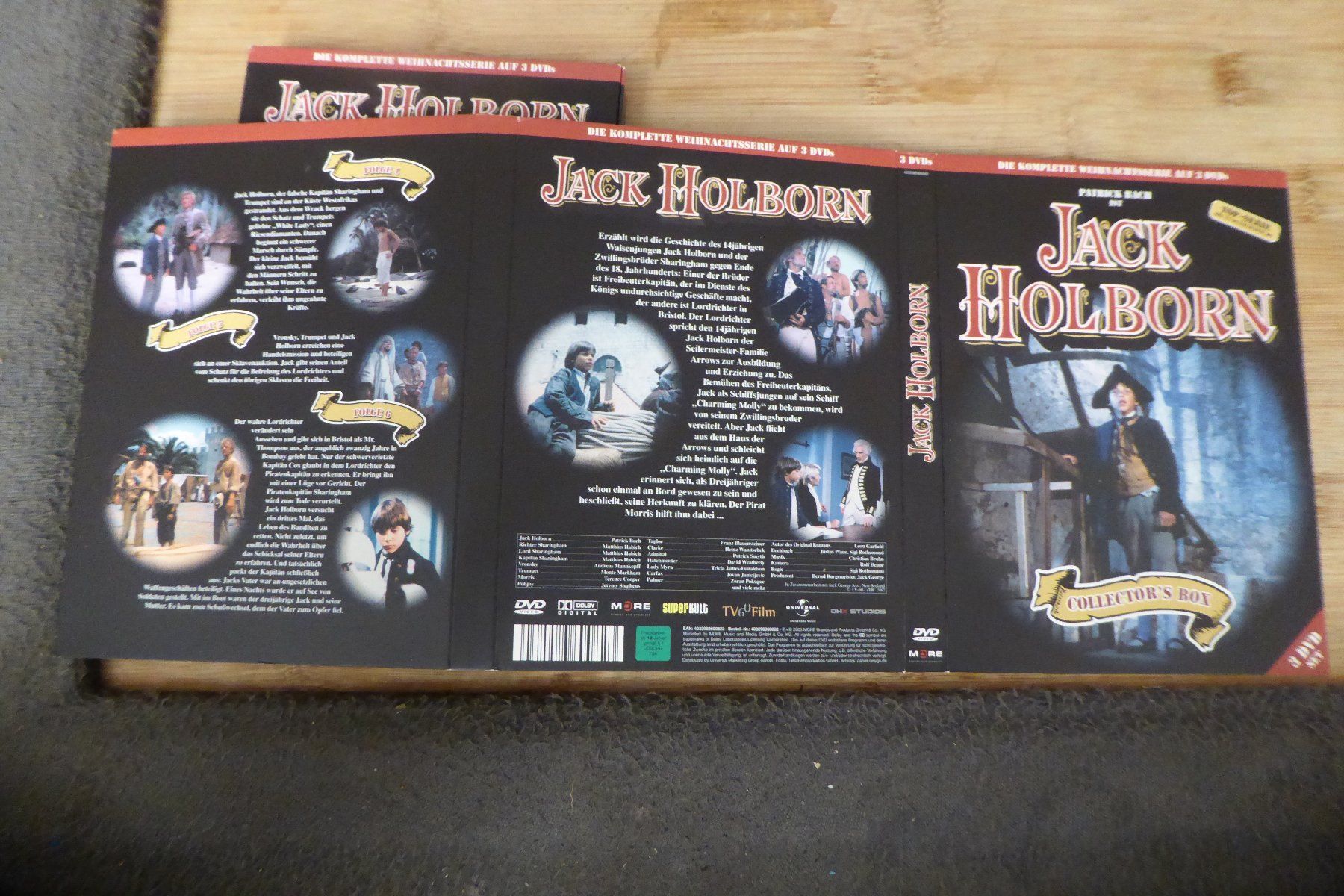 Tutti i DVDs: 3xDVD Jack Holborn Collectors Box – Usato da Allschwil venduto da Summelsarium 3