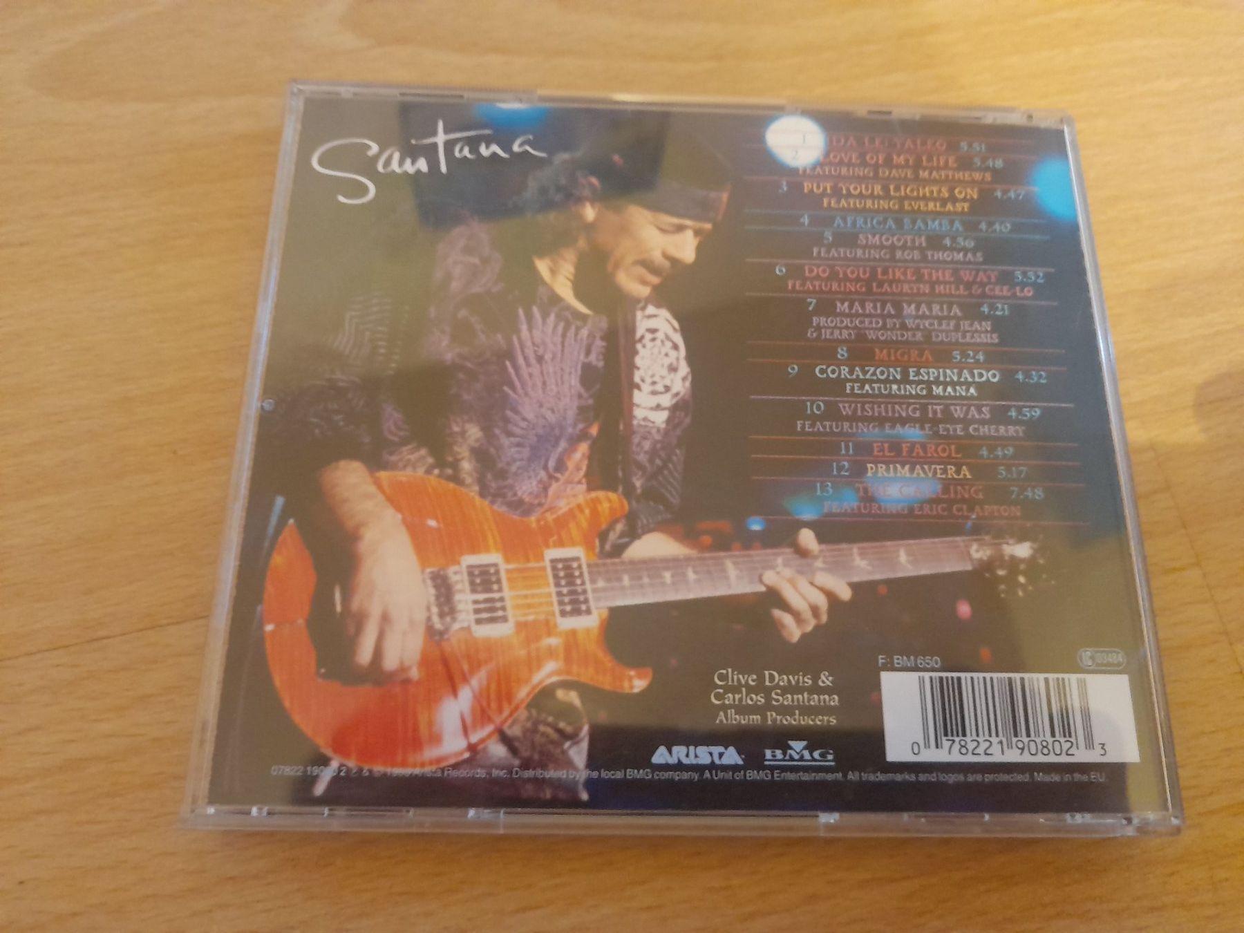 CD: CD Santana Supernatural – Usato da Lustmühle venduto da chevi03 2