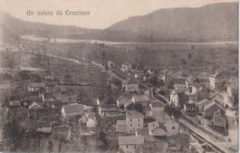AK Cresciano - panorama 1909