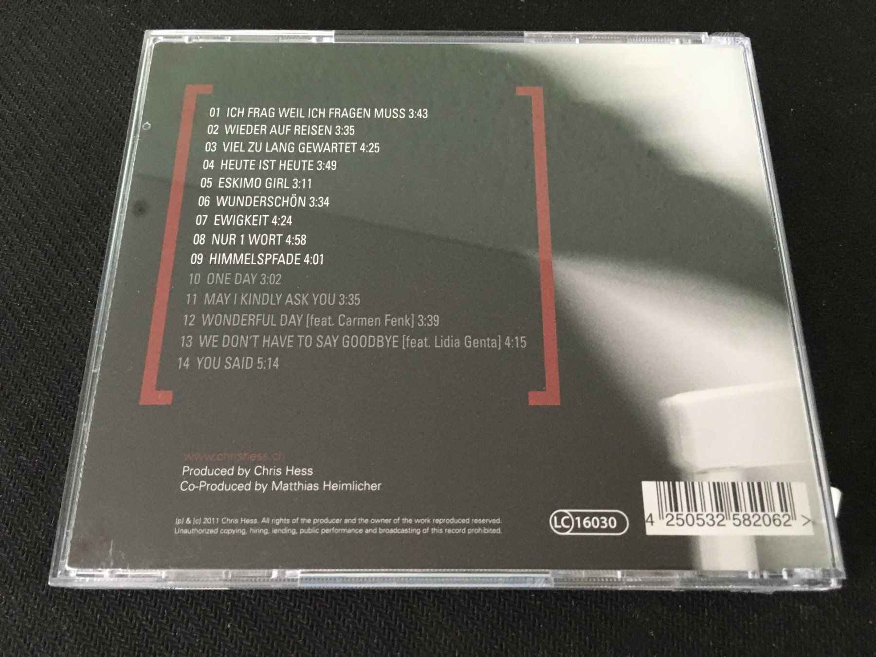 CD: Chris Hess - Unterwegs/Angekommen -CD- – Usato da St.Gallen venduto da MedienJoe 2