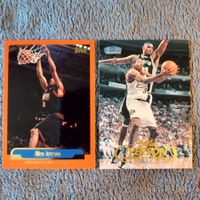 2x NBA Allen Iverson 1990s Philadelphia 76ers Cards Basket