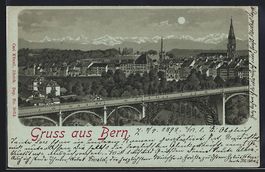 Mondschein-Lithographie Bern, Panoramabl