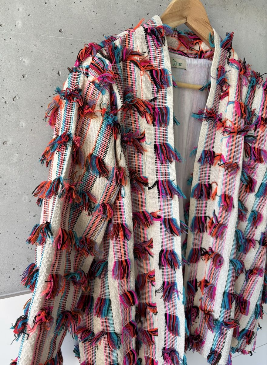 Jacken: Jacke Blazer bunt Fransen S/M Corner Hippie Boho Look – Gebraucht aus Rebstein von wendy321meins 3