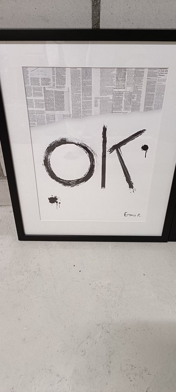 Foto & Immagini: Einzigartige Kunstdrucke - "YES", "&", "OK" - Neu! – Usato da Attelwil venduto da mike2882 1