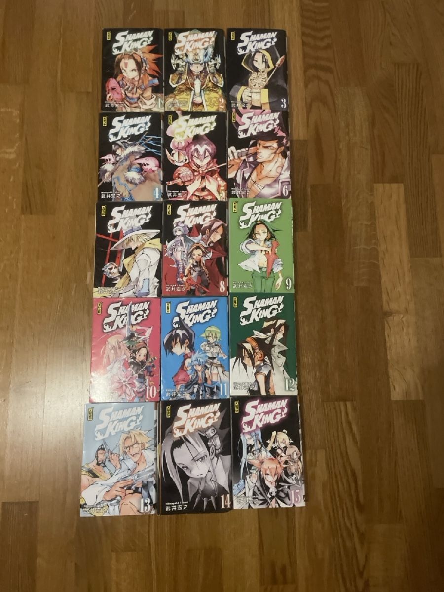 Fumetti: Manga Shaman King 1-15 – Usato da Neuchâtel venduto da Cyrillanfranchi