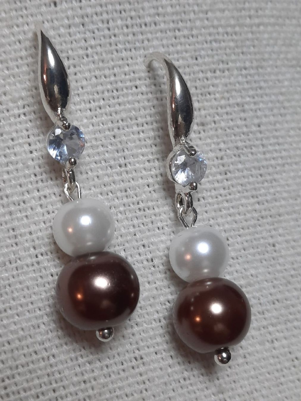 Perle (finte): Elegante Ohrringe mit Perlen, neuwertig – Nuovo (secondo la descrizione) da Solothurn venduto da lsc_pf99 5