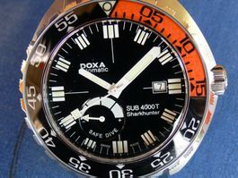 Doxa Sub 4000T Sharkhunter 1'200m  Lou Grover von Hawaii 5-o