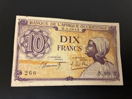 10 Francs 1943