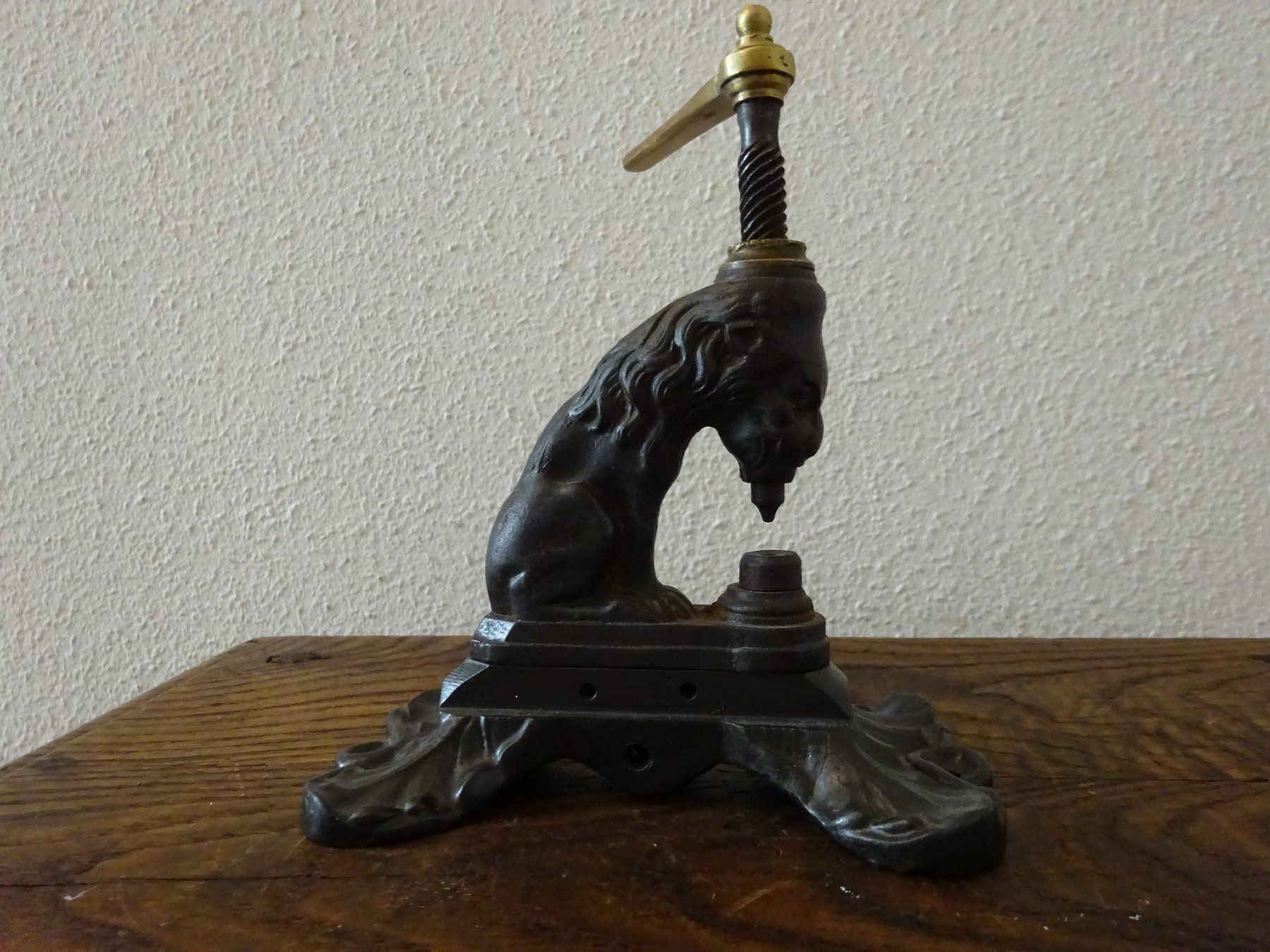 Sculture & Statue: Interessante Eisenskulptur / Löwe – Usato da Esslingen venduto da eintagammeer