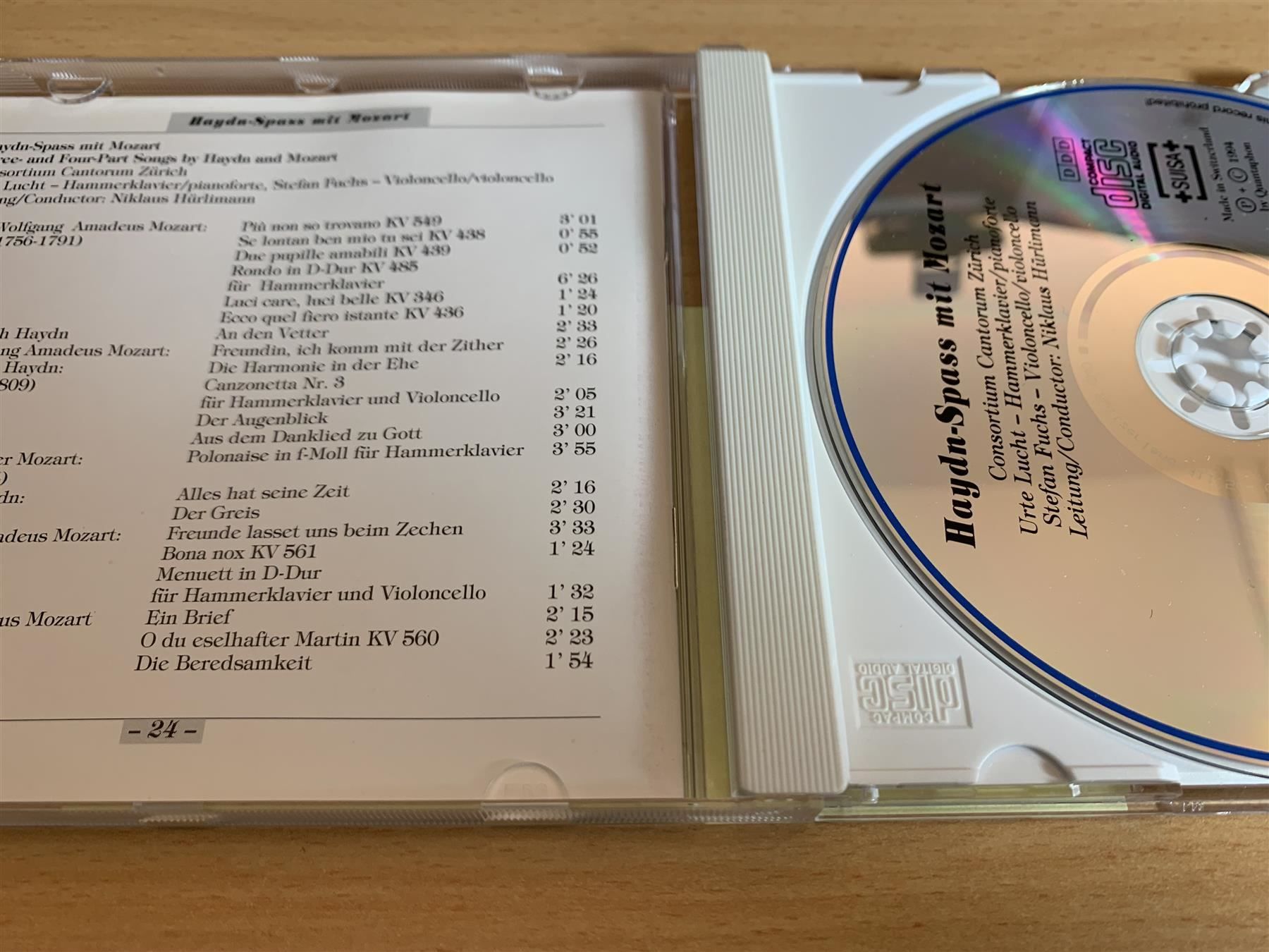 CD: Haydn-Spass Mit Mozart – Usato da Rikon im Tösstal venduto da Alpenmutz 2