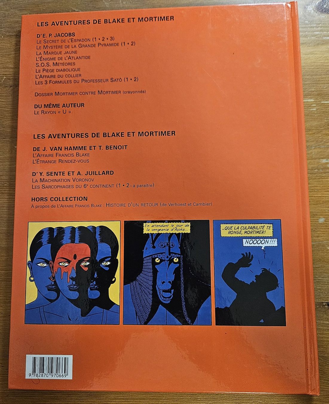 Fumetti: Blake et Mortimer N 16 EO (T.B.E.) G.FORMAT Les Sarcophages – Usato da Prévonloup venduto da bitume1975 2