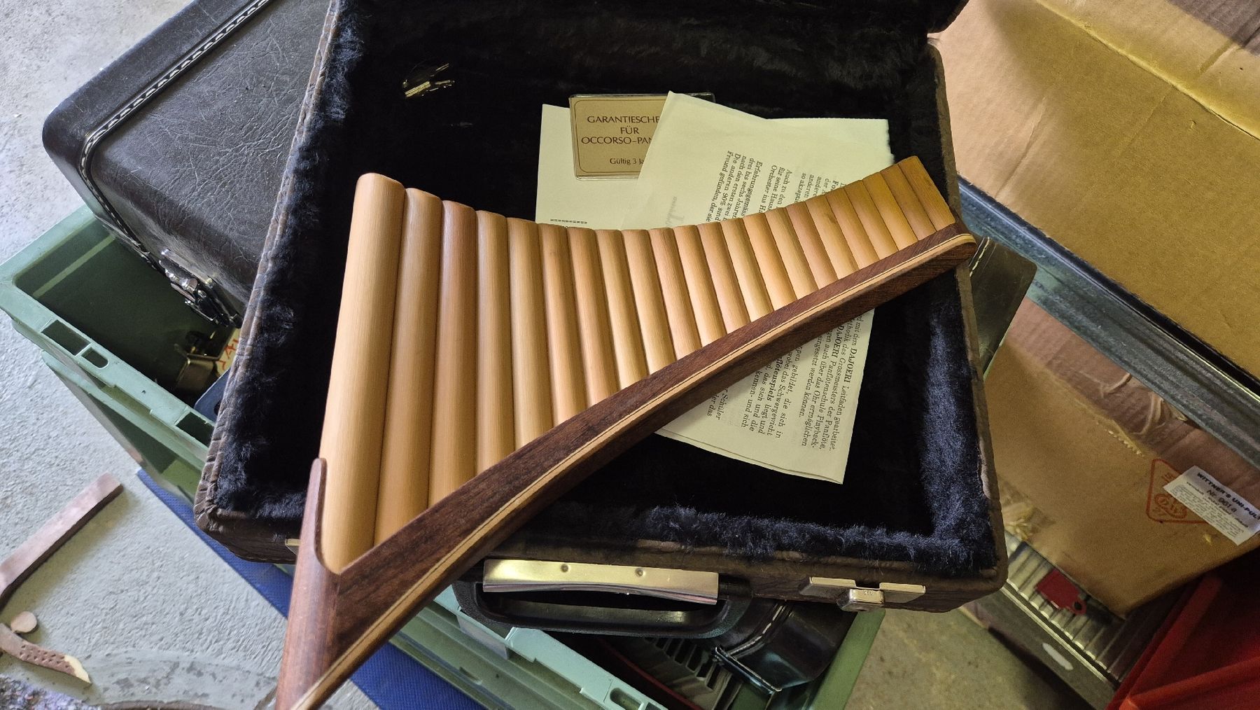 Strumenti musicali: Panflöte Occorso Gal 93 – Usato da Rämismühle venduto da beni0010
