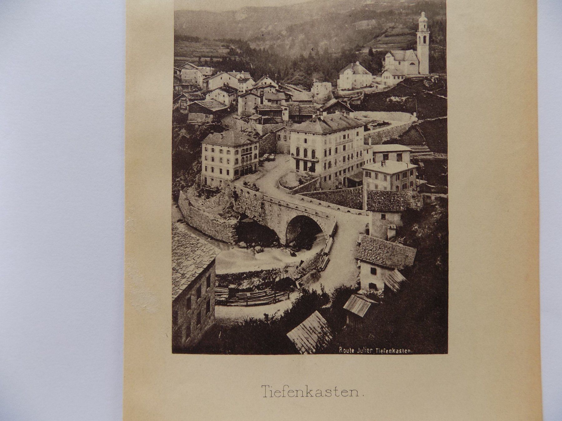 Gravures: Tiefenkasen Tiefelcastel – D'occasion à Risch par Rischli15 1
