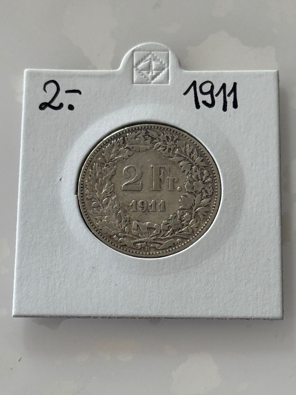 Tutti le monete: 2 Franken 1911  Rar – Usato da Wallisellen venduto da SWISS_SILVER1