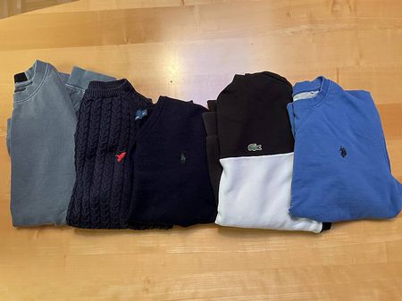 Markenpullover set 5 Stück