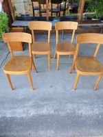 4 Beizenstühle Set  vintage mid century, 60er Jahre