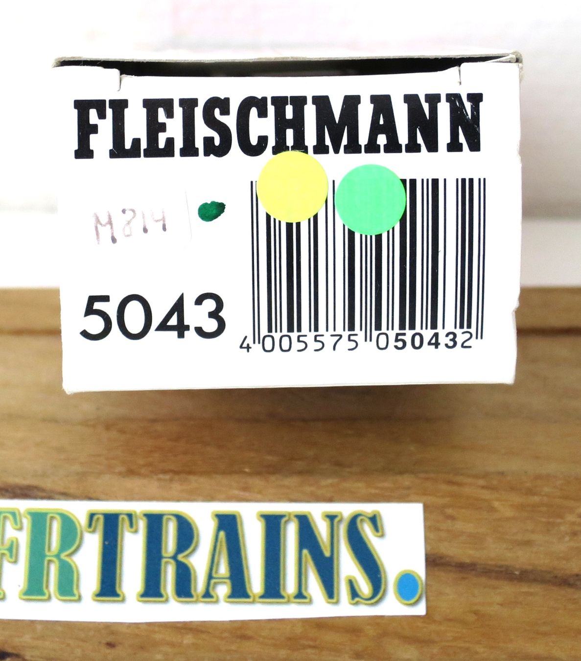 Fleischmann Modellini di ferrovie: FLEISCHMANN 5043 DB WAGON COUVERT JAFFA – Usato da Gland venduto da FRtrains 4