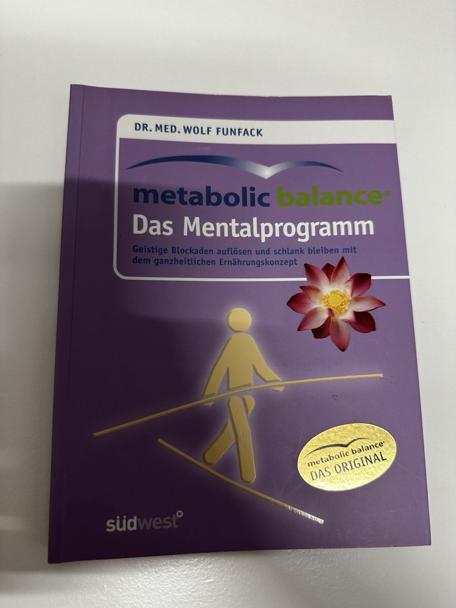 Livres: Metabolic Balance Das Mentalprogramm Buch Neu – D'occasion à Eglisau par Brewster1