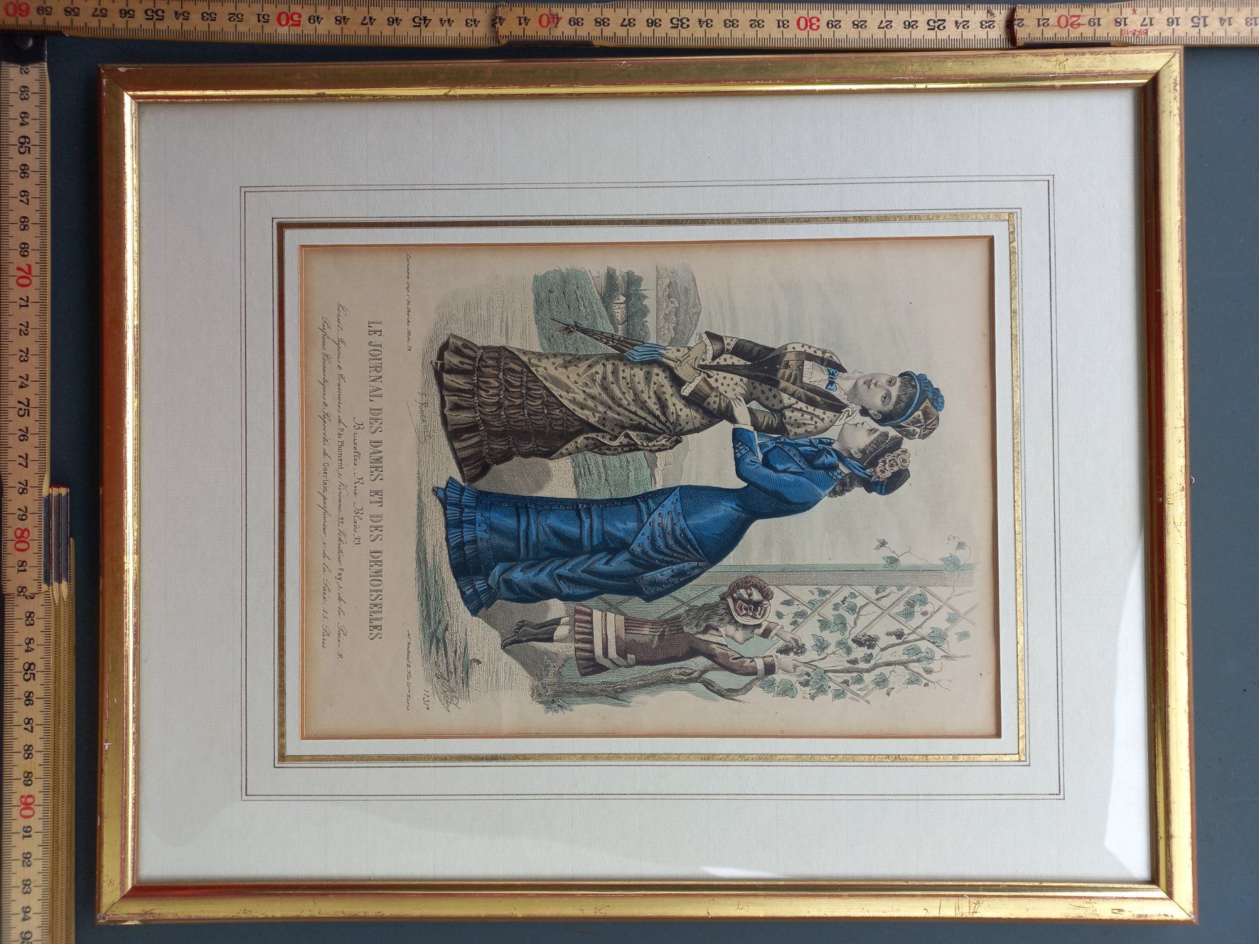 Gravures: 2 Stiche, Mode, 19. Jhrd. – D'occasion à Horw par Bellevue10 1