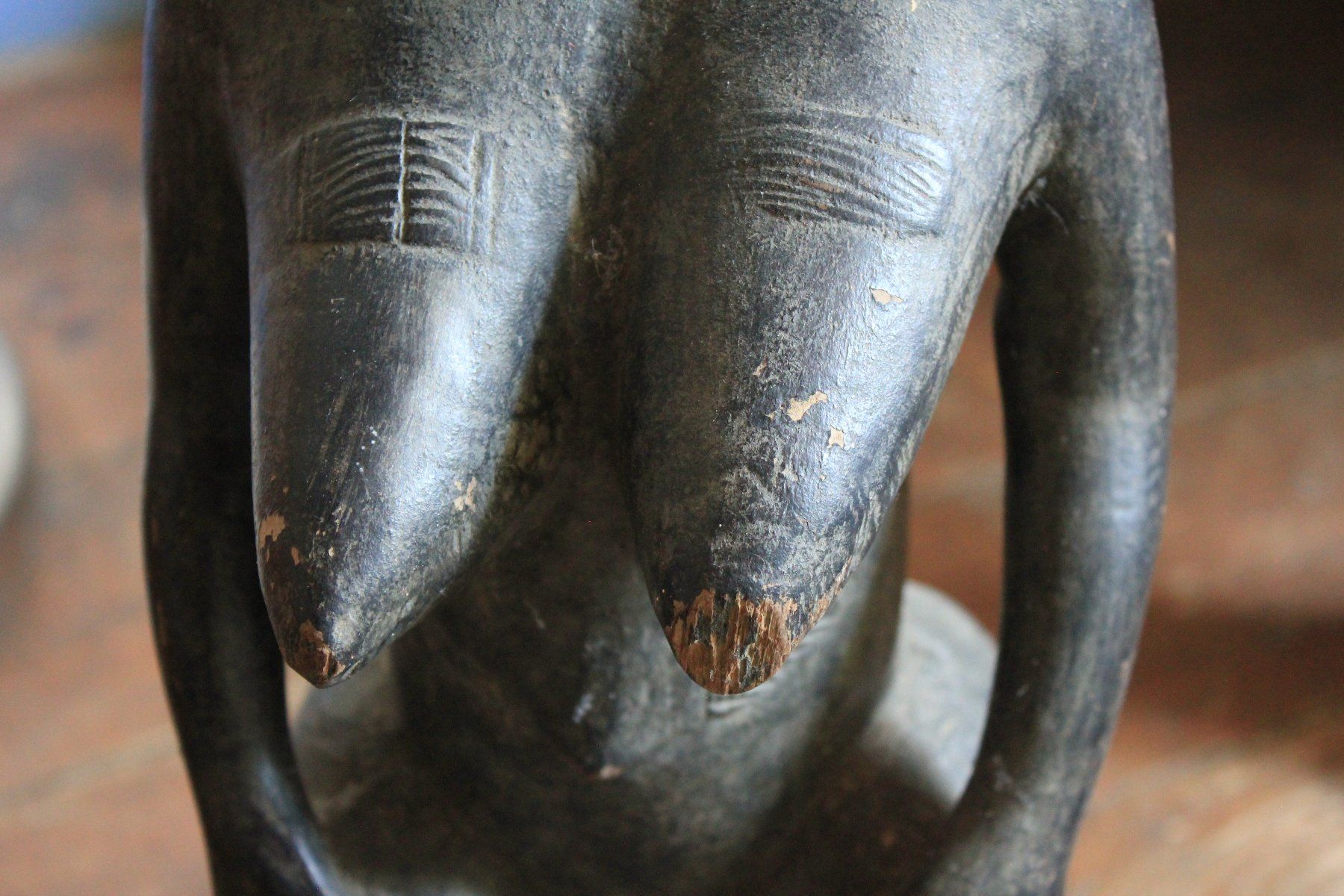 Sculture & Statue: Antike Ahnenfigur Baule Kongo – Usato da Lajoux JU venduto da webstuhl 5