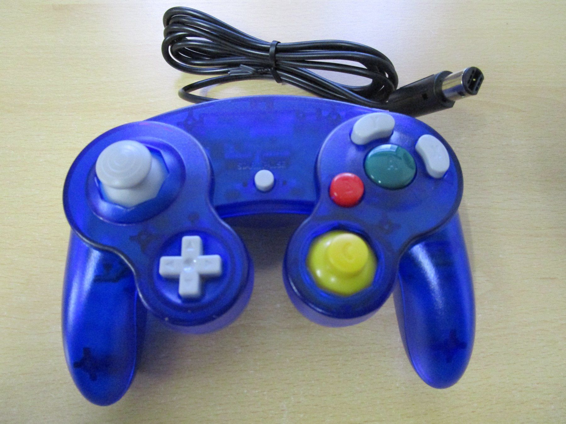 Controller: Game Cube Controller Joypad clear blue transparent blau NEU – Nuovo (secondo la descrizione) da Goldau venduto da agestuffer 1