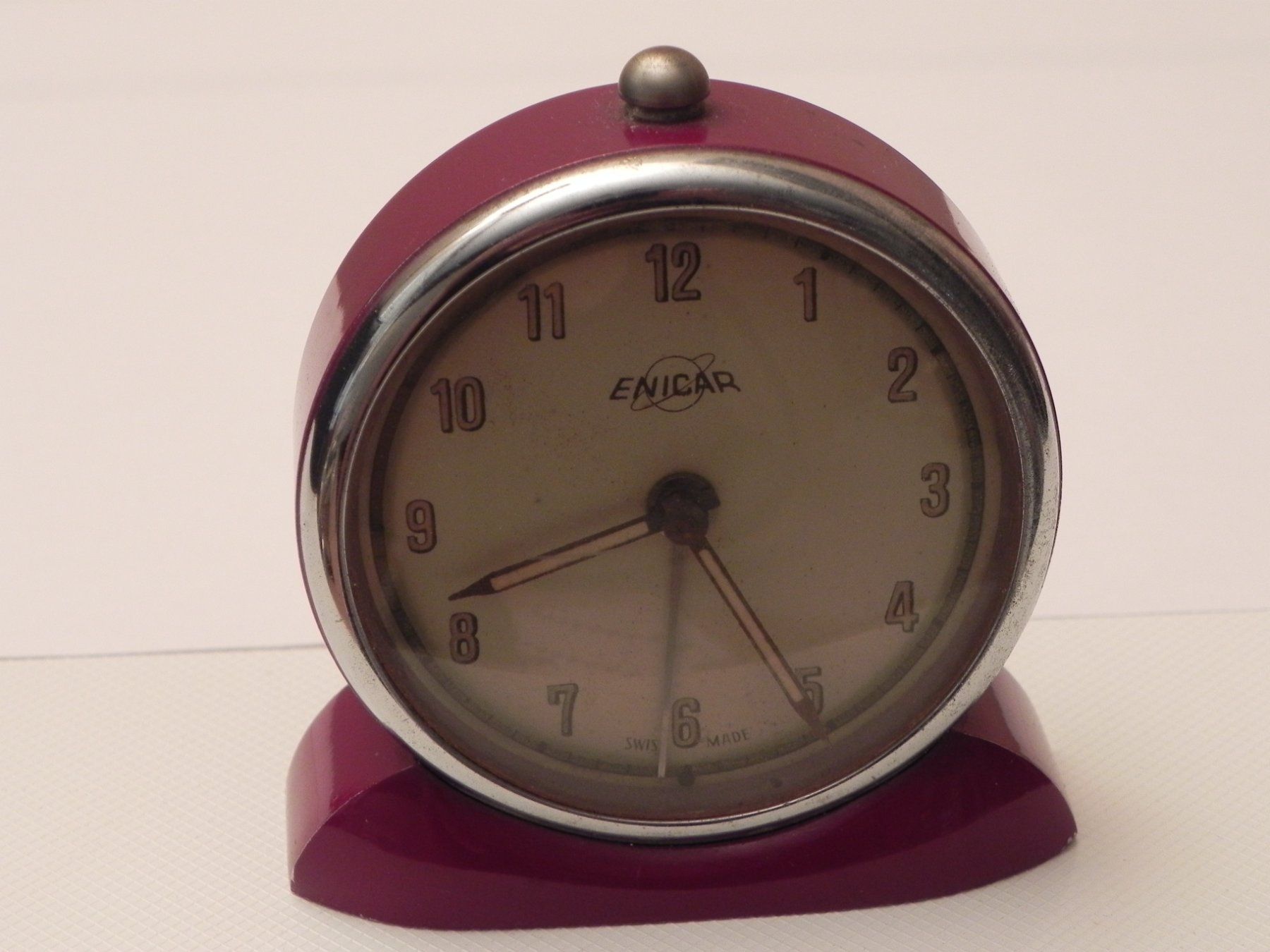 Enicar Wecker: Vintage Enicar Tischwecker – Gebraucht aus Minusio von Lory64
