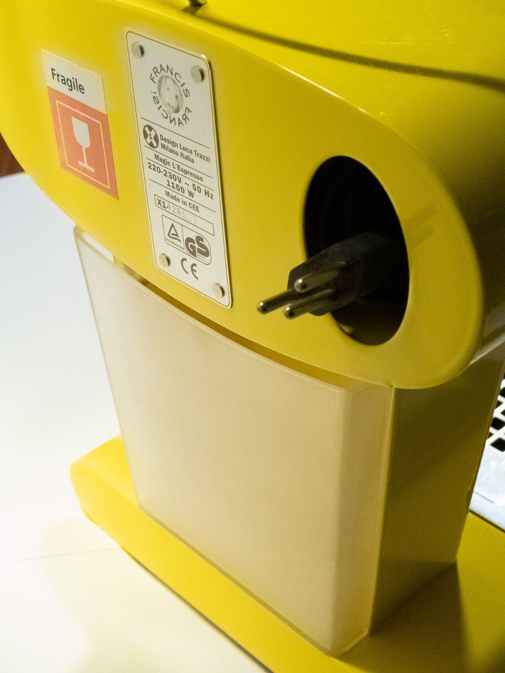 FrancisFrancis! Kaffeemaschinen & Espressomaschinen: Francis Francis X1 Espresso Machine Gelb – Gebraucht aus Fribourg von  5