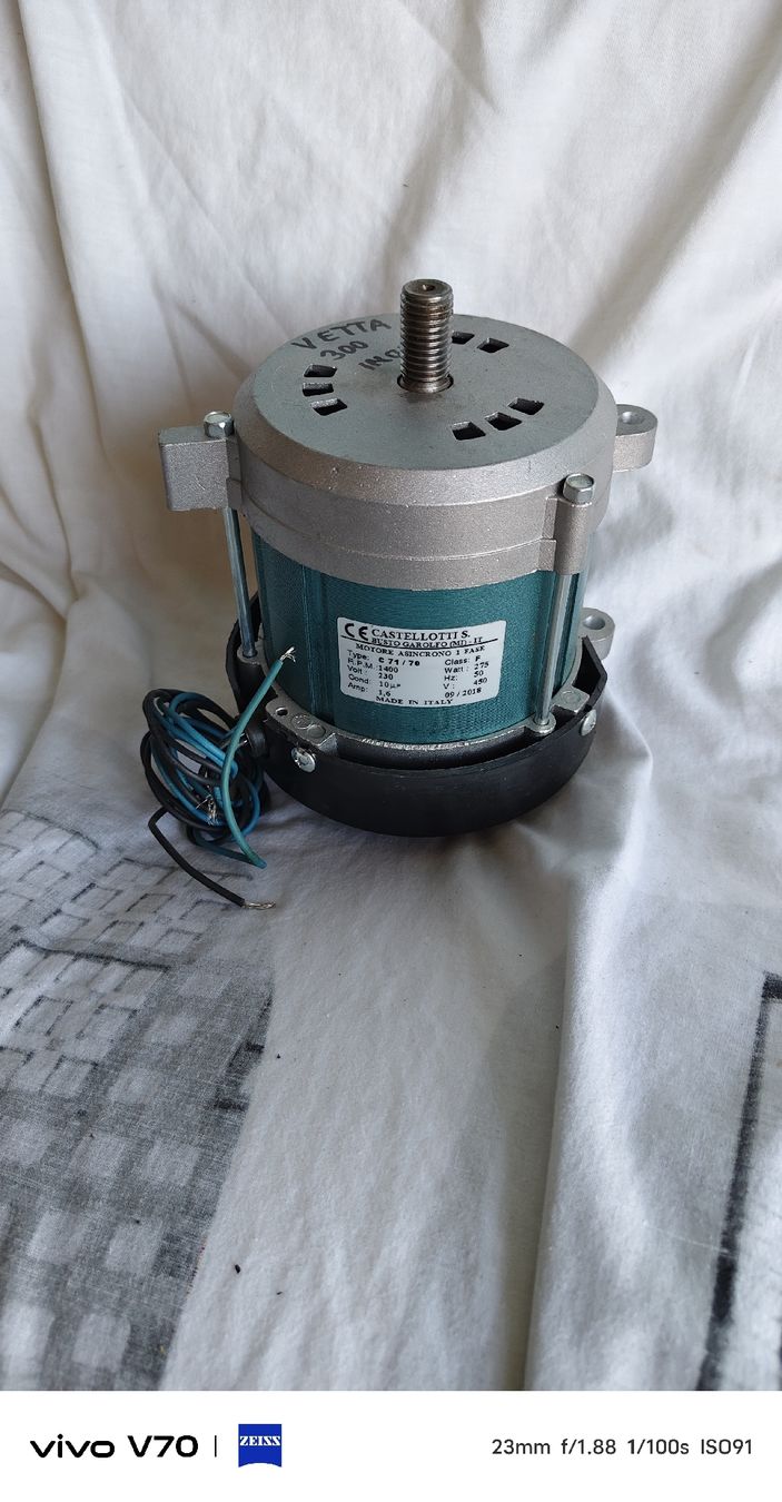 Motori: moteur asynchrone monophasé – Nuovo e nell'imballaggio originale da Sugiez venduto da clo_76gd