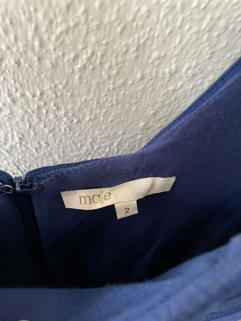 Maje Kleider: Navy blue Maje dress in size 2 – Neu (gemäss Beschreibung) aus Lausanne von generation 2