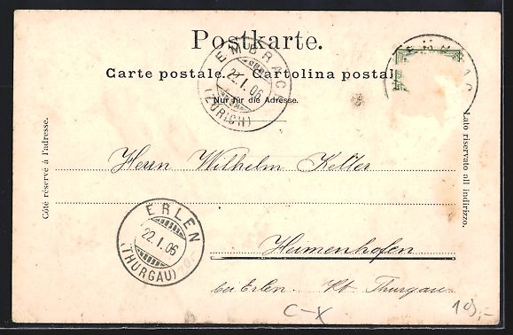 Cartoline postali: Embrach, Bahnhofplatz mit Restaurant Bah – Usato da Berlin venduto da bartko-reher 1
