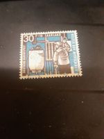 Timbre Allemagne Sarre 30F+10 "Aide à l'humanité" rare