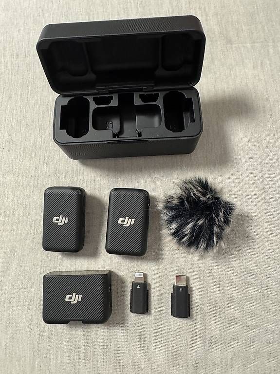 Mikrofone: DJI Mic Wireless Microphone System mit ASB01 Charging Case  – Gebraucht aus Reinach BL von j_7fjs