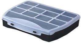 Organisationsboxe mit 12 Fächer  Grösse: 25x20x5cm