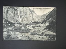 Ansichtsk. 1919 Stachelberg Lauterbrunnen fleckig (V549)