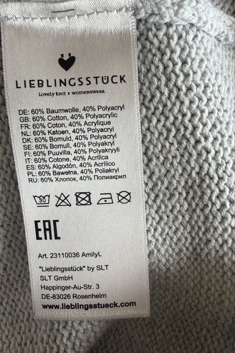 Lieblingsstück Maglioni & Felpe: Pullover von LIEBLINGSSTÜCK, neu, Gr. 40 – Nuovo e nell'imballaggio originale da Liestal venduto da userin1000 5