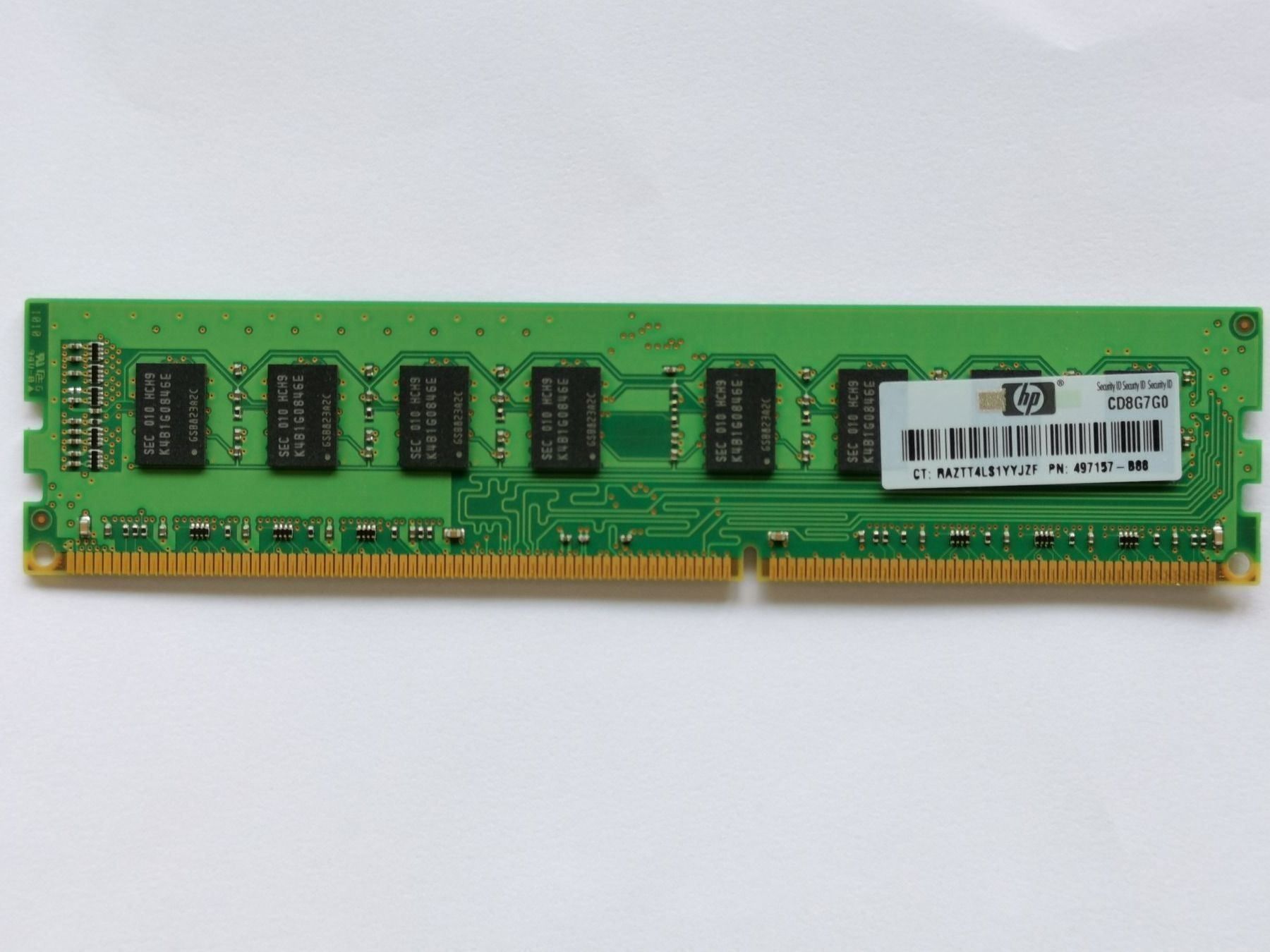 Samsung Memoria / RAM: Samsung 2GB 1Rx8 PC3-10600U – Usato da Mels venduto da Zeppelin08 1