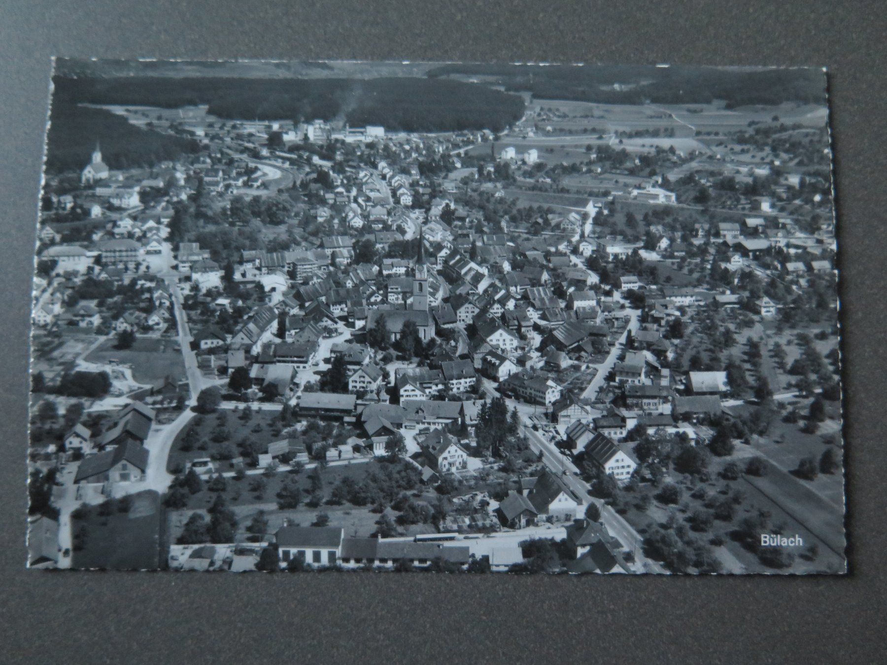Cartoline postali: BÜLACH - FLUGAUFNAHME – Usato da Wittenbach venduto da lipasal