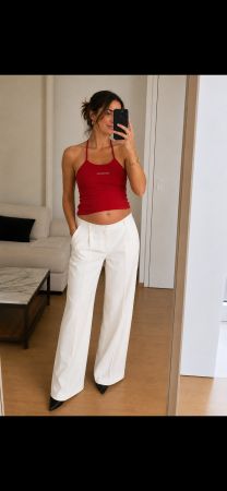 Top rosso vintage Liu Jo – Y2K halter top – taglia L