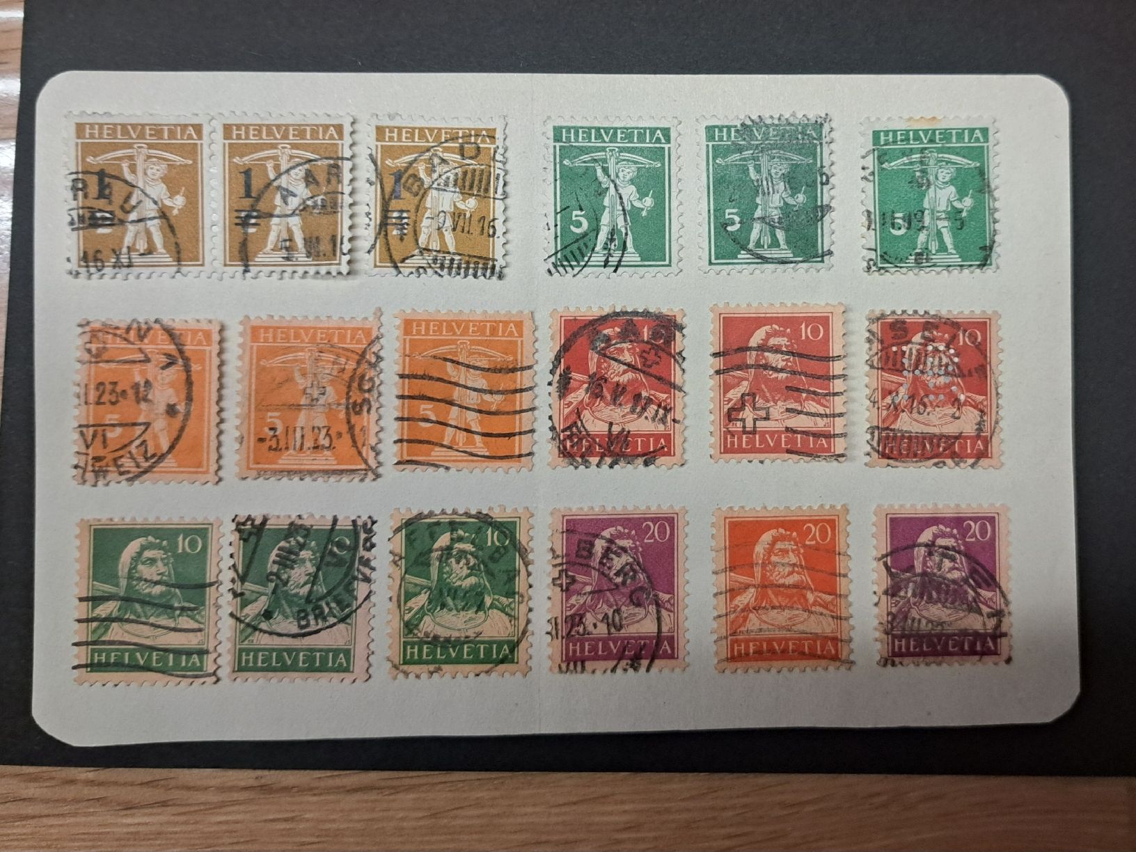 Tutti i francobolli: Briefmarken Helvetia Tell – Usato da Chur venduto da linda-schlitzohr