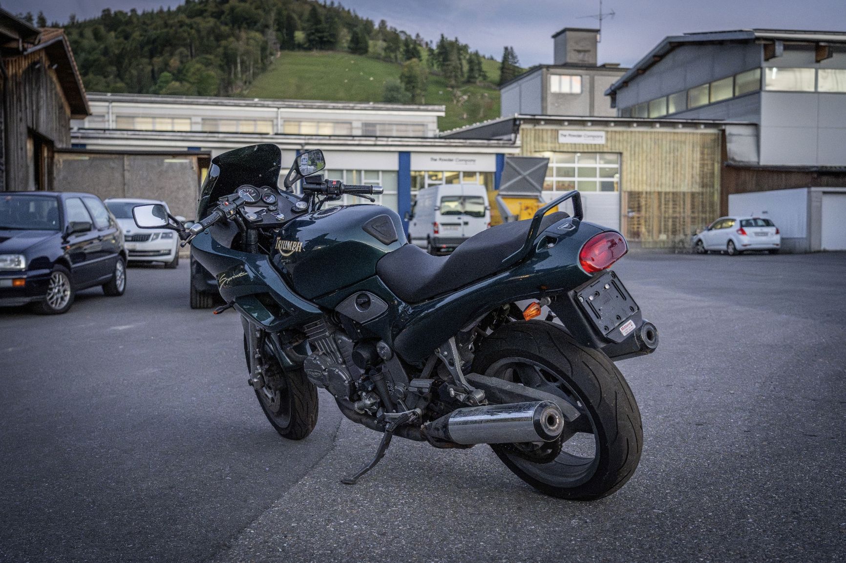 Triumph Route: Motorrad Triumph Trident 900 Sprint  – D'occasion à Schindellegi par Harihirsch8 4