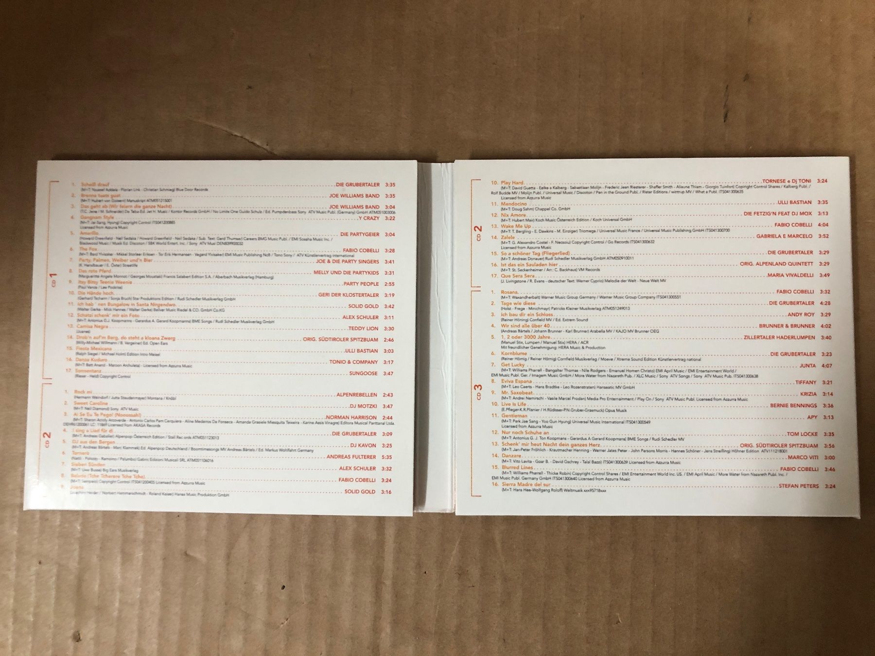 CD: Party 50 Hits 3 CDs – Usato da Eschlikon TG venduto da 1.- 1