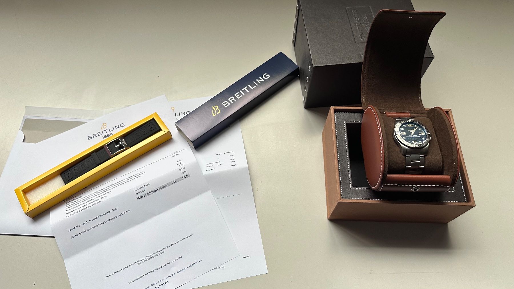 Breitling Orologi: Breitling Aerospace Evo E79363 ab Breitling Full Service – Usato da Ittigen venduto da Dinoe 1