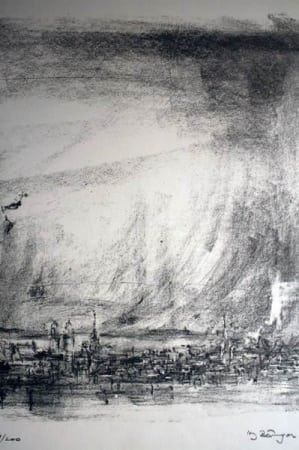 Gemälde: Zuges. CHARLES BÄNNINGER (CH, 1897-1973) – Gebraucht aus Bern von Arting 3