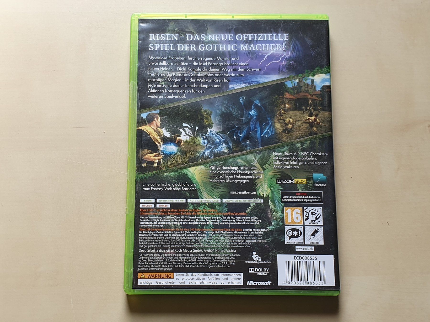 Microsoft Jeux: Risen – D'occasion à Stansstad par collectorsshop 1