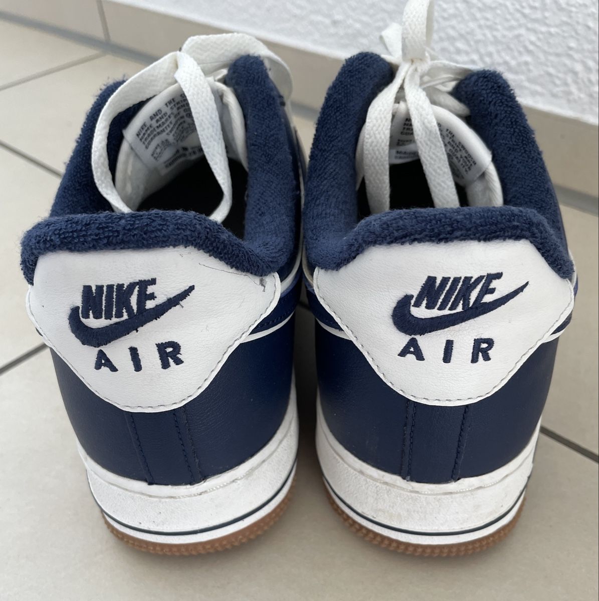 Nike Scarpe da uomo: Sneaker Nike Air Force blau-weiss – Nuovo (secondo la descrizione) da Oberrieden venduto da sardi03 1