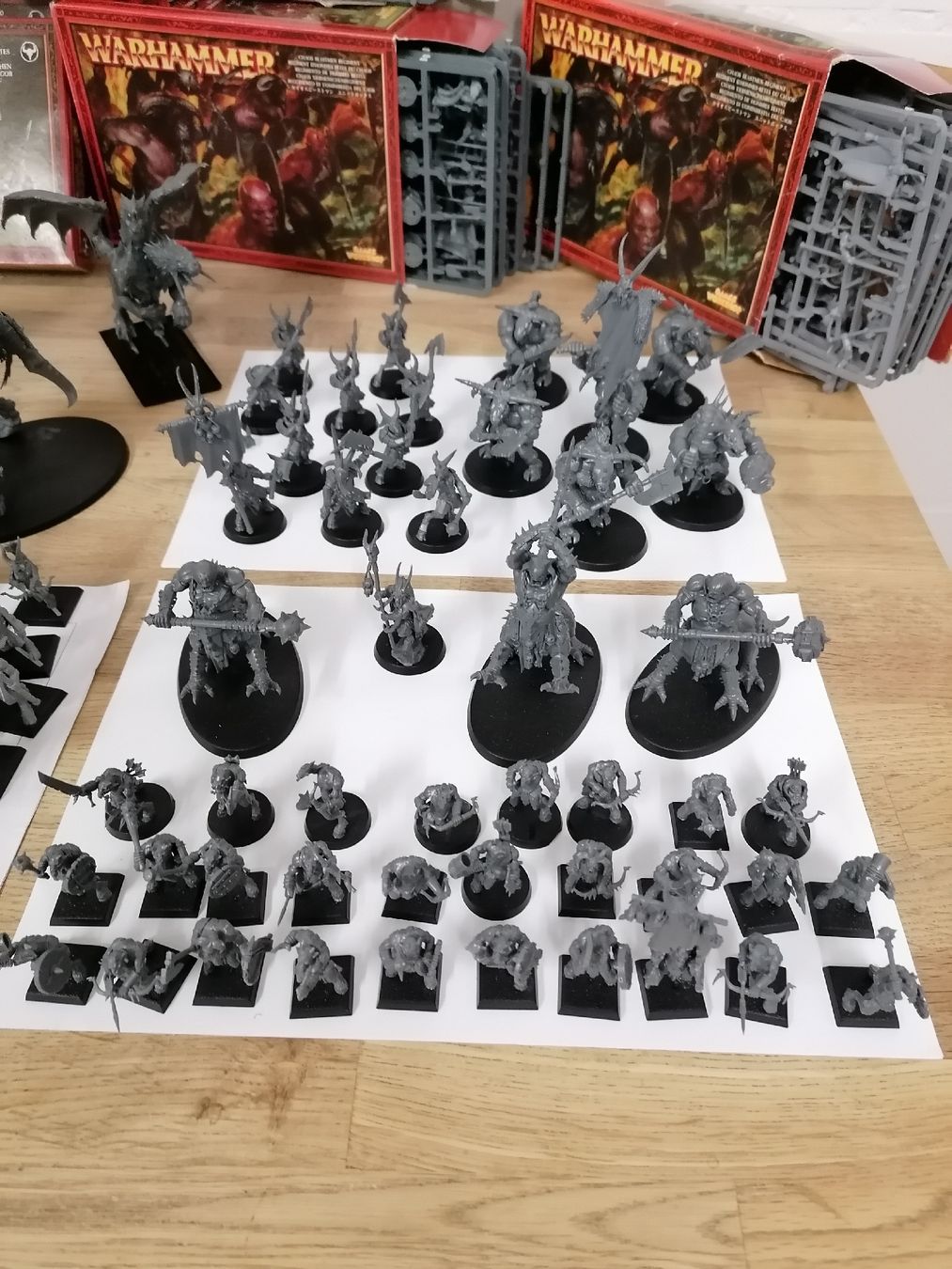 Kit di modellismo & Modellini statici: Warhammer Beastmen Brayherds WFB Oldworld – Usato da Hilterfingen venduto da Krimskramsel 2