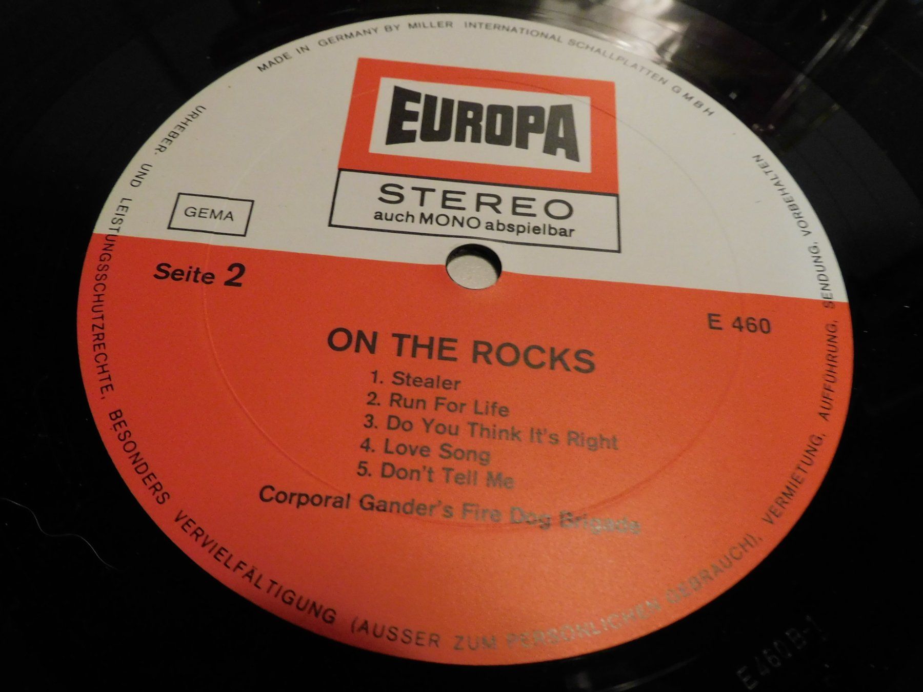 Dischi in vinile: LP - On The Rocks  - Schallplatte LP    LP – Usato da Sursee venduto da 76 2