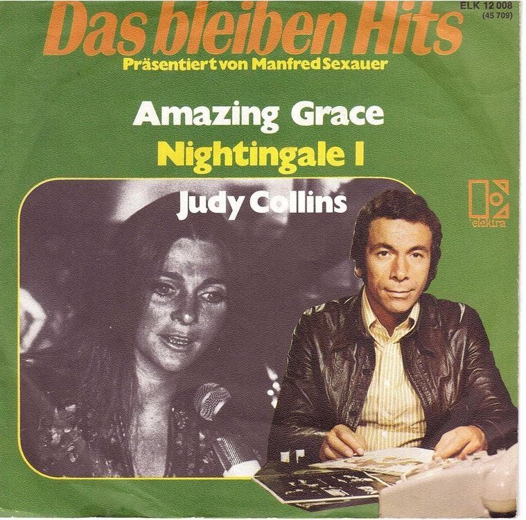 Schallplatten: Judy Collins  --  Amazing Grace  Single7 – Gebraucht aus Rheinau von thespecials